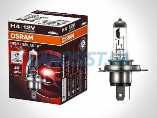 Автолампа H4 +100% Osram 64193NBS