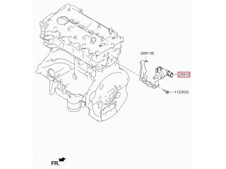 Клапан контроля системы наддува Sonata K5 Optima Hybrid MOBIS 289102E600