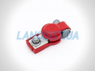 Клемма аккумуляторная Ланос Сенс OEM (плюсовая) 96187093