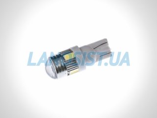 Лампа LED W5W 270Lm линза + 4xSMD (5630) 10761