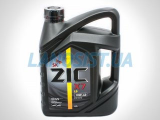 Масло моторное ZIC X7 LS 10W-40 4L 4107879242