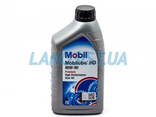 Масло трансмиссионное Mobil HD 80W-90 МКПП 1L M133001C