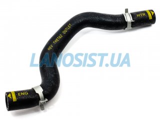 Патрубок радиатора печки отводящий Sonata Hybrid MOBIS 973124R000