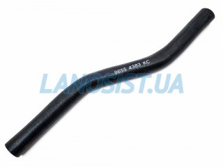 Патрубок радиатора печки подводящий Лачетти 1.6 OEM 96554383