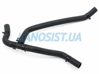 Патрубок радіатора пічки підвідний Лачетті 1.8 стар. GM 96456716