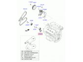 Ролик ремня ручейкового Palisade Santa Fe K7 Sorento (в сборе) MOBIS 252813C100