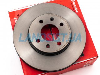 Гальмівний диск Rio Accent i20 Brembo (передній) 09C17111