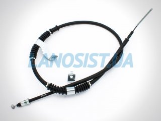 Трос ручника Лачетти OEM (левый) 96435117