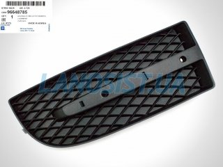 Заглушка противотуманной фары Авео-3 GM (левая) 96648785